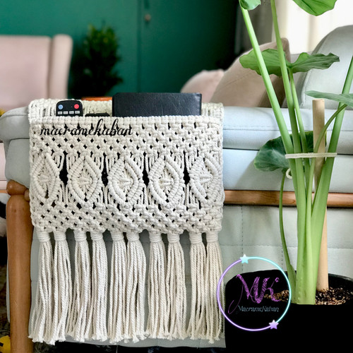 جاکنترلی مکرومه تک جیب رو مبلی