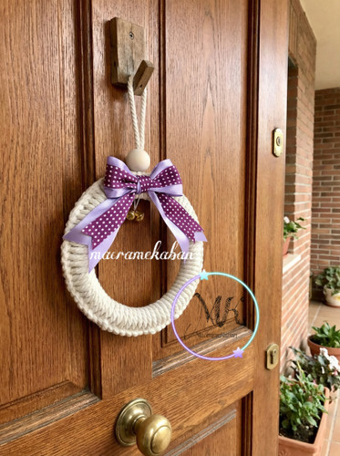 آویز درب مکرومه